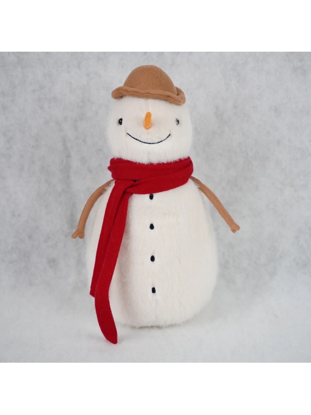 Jellycat Jesse Snowman 12" Tall Plush Retired & Rare NWT 100% Authentic